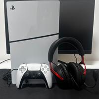 PlayStation 5 Digital Edition + HyperX Cloud III