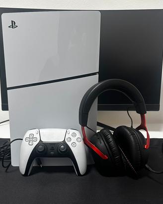 PlayStation 5 Digital Edition + HyperX Cloud III