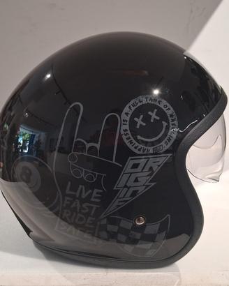 Casco ORIGINE SPIRIT STICKY BLACK GLOSS