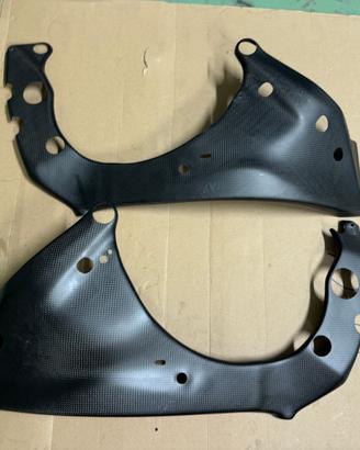 cover telaio carbonio opaco per Yamaha R1