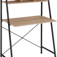 Scrivania verticale ripiani