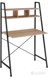 Scrivania verticale ripiani