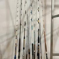 Lotto canne canne da pesca artigianali