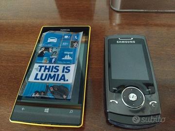  smartphone Nokia e cellulare Sansung vintage 