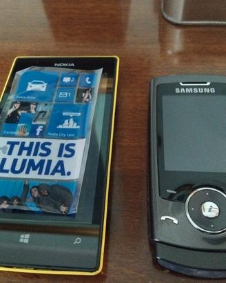  smartphone Nokia e cellulare Sansung vintage 