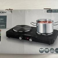 FORNELLO ELETTRICO DOPPIO SILVERCREST