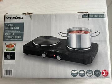 FORNELLO ELETTRICO DOPPIO SILVERCREST