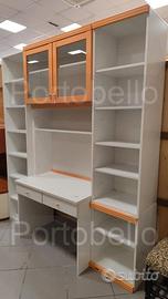 Codice: 8928 LIBRERIA STILE MODERNO COLORE BIANCO