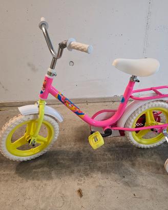 bici a scatto fisso bambino con rotelle