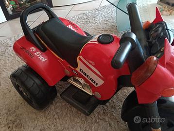 Moto gioco ducati elettrica bimbi