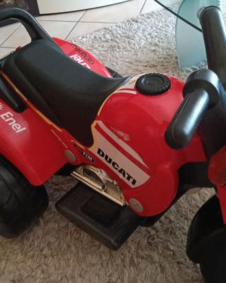 Moto gioco ducati elettrica bimbi