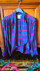 Giorgio Armani camicia seta fantasia