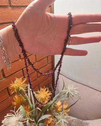 Collana di Granata naturale