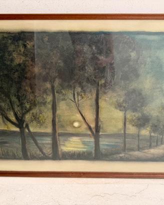 Quadro vintage paesaggistico - Spica - 70x100
