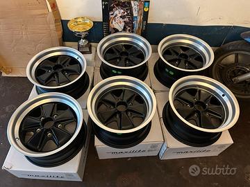 Cerchi Porsche Fuchs Replica 7/8x15 set di 4 nuovi