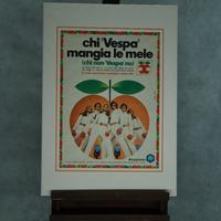 Stampa Pubblicitaria Vespa anni'60