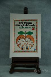 Stampa Pubblicitaria Vespa anni'60