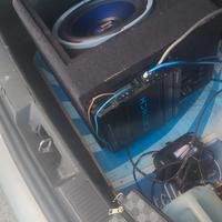  subwoofer marca boss 800 + amplificatore 