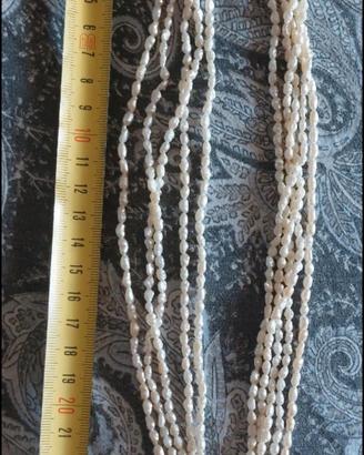 collana perle di fiume 