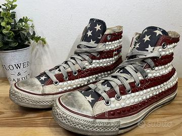 Converse 42 America Borchiate