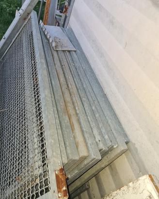 Recinzione zincata a caldo