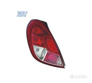 FANALE SINISTRO HYUNDAI I20 13-15 BIANCO ROSSO