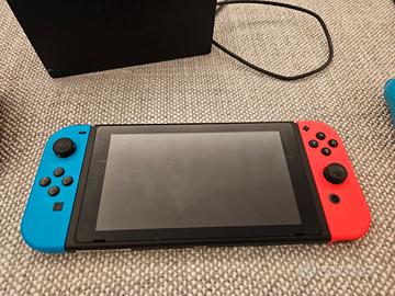 Nintendo switch+controller+Mario kart 8