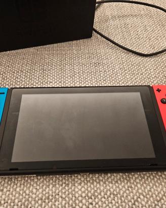 Nintendo switch+controller+Mario kart 8