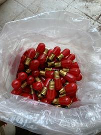 Stock 50 Lampadine rosse natale 14 w