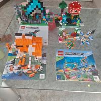 Vari set Lego Minecraft 