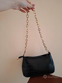 Borsa nera a spalla 