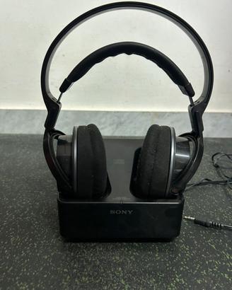 Cuffie sony wireless con base