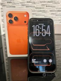 Iphone 17 pro max 256 gb arancione