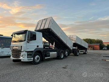 DAF CF 460 RIBALTABILE TRILATERALE ADR 6X2 EURO 6