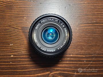 SMC PENTAX M 28mm F/2.8 – Obiettivo Grandangolare
