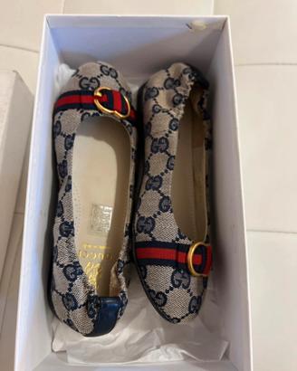 Ballerine Gucci beige,blu