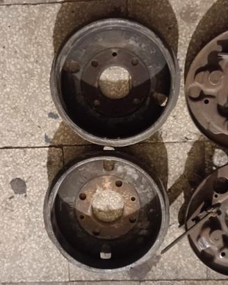 porta ganasce e tamburi per fiat 500 e 126