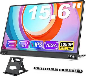 Monitor portatile 15,6" MAGICRAVEN FHD –  NUOVO