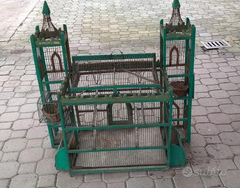 Gabbia per uccellini vintage