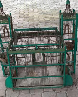 Gabbia per uccellini vintage