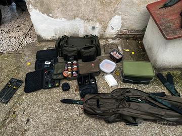 Attrezzatura da pesca carpfishing