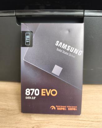 SSD Samsung 870 EVO 1 TB Nuovo