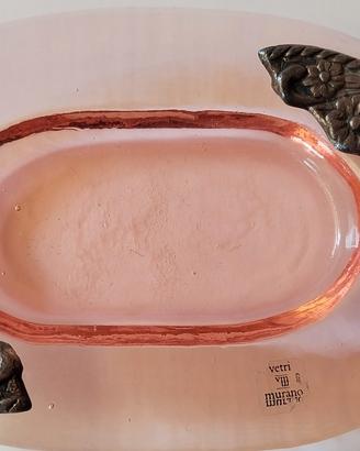 SVUOTA TASCHE  VETRO MURANO ANNI 90