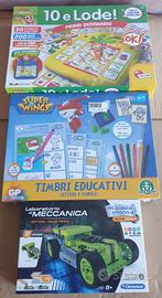 set di scatole di giochi elettronici nuovi