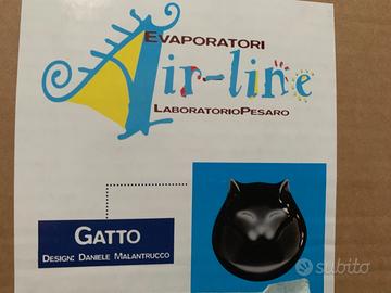 Gatto di Design umidificatore per termosifoni