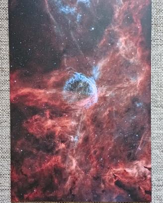 fotoquadro HD astrofoto Stella di Wolf-Rayet 134