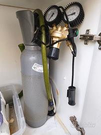 Bombola CO2 per acquario