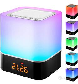 Lampada led 5 in 1 con altoparlante