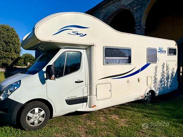 Camper mansardato Blucamp Sky 71 – 2016 – 7 posti