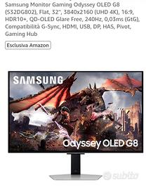 Samsung G8 Odissy 4k 32'x 240hz Oled Smart